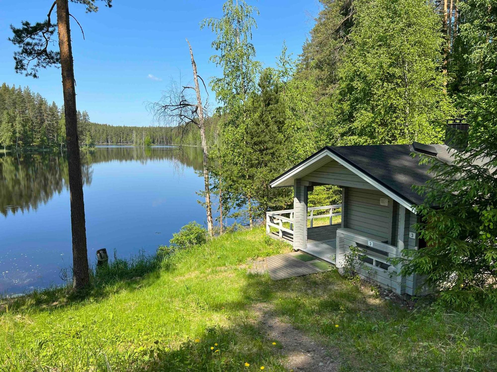 Ahvenlampi Camping Saarijärvi Екстериор снимка